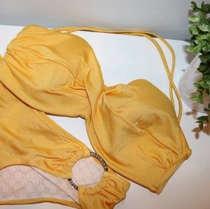 Like New Victoria's Secret Bandeau Bikini 34D/Med